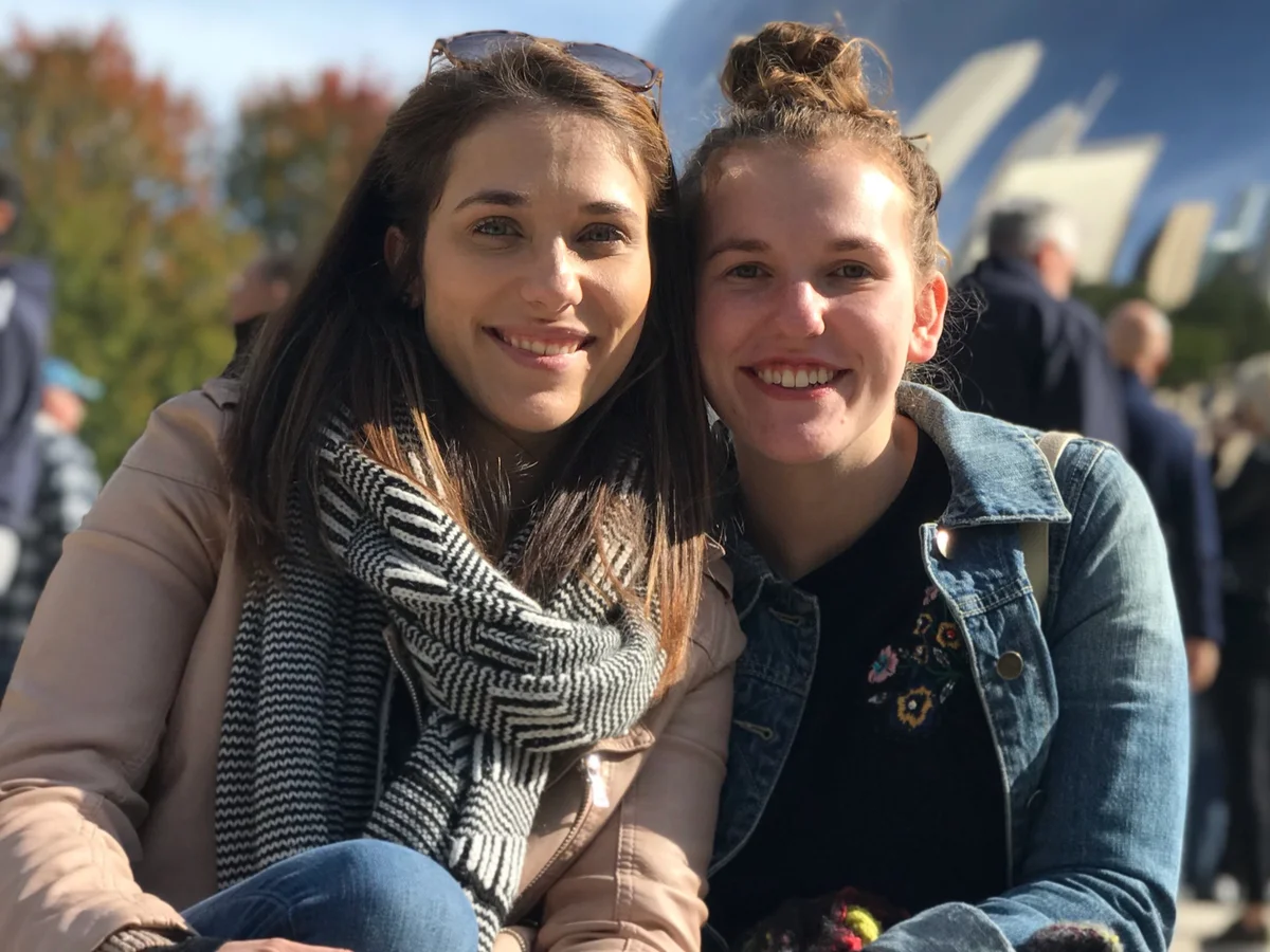 Arrielle and Ashley, the two sisters